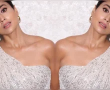 வித்தியாசமான டிசைனர் ஆடையில் அசத்தல் போஸ் கொடுத்த ஸ்ரேயா!