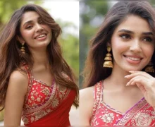 கூந்தலலை காற்றிலாட க்யூட் போஸ் கொடுத்த க்ரீத்தி ஷெட்டி!