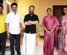 வீடு தேடி போய் கமலை வாழ்த்திய முதல்வர் ஸ்டாலின்!.. வைரல் புகைப்படங்கள்...