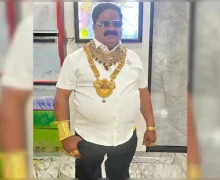 3.5 கிலோ தங்கம் அணிந்த கோல்ட் மேனுக்கு ரூ.5 கோடி மிரட்டல்.. மிரட்டியவர் இன்டர்போல் அமைப்பால் தேடப்படுபவரா?