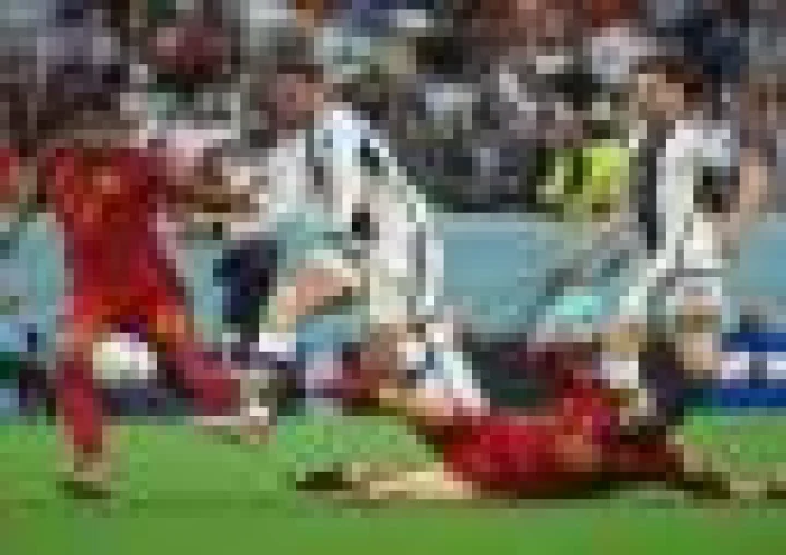 Belgium breaches spanish defence but goes down by 1-2