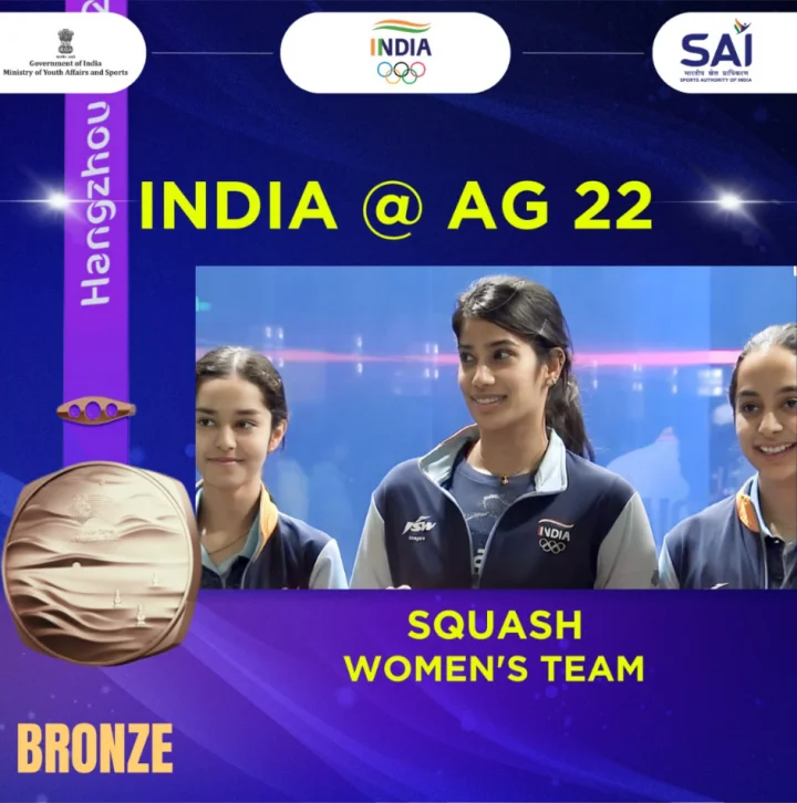 Indian womens squash  Asian Games 2023 