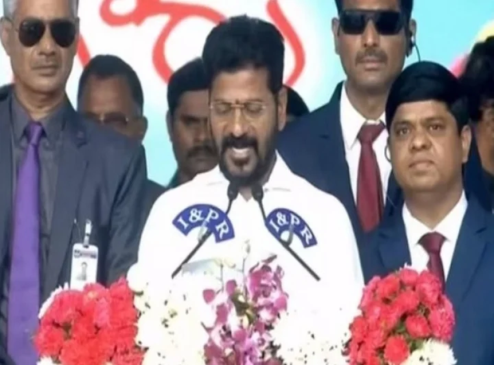 Revanth Reddy oath taking ceremony