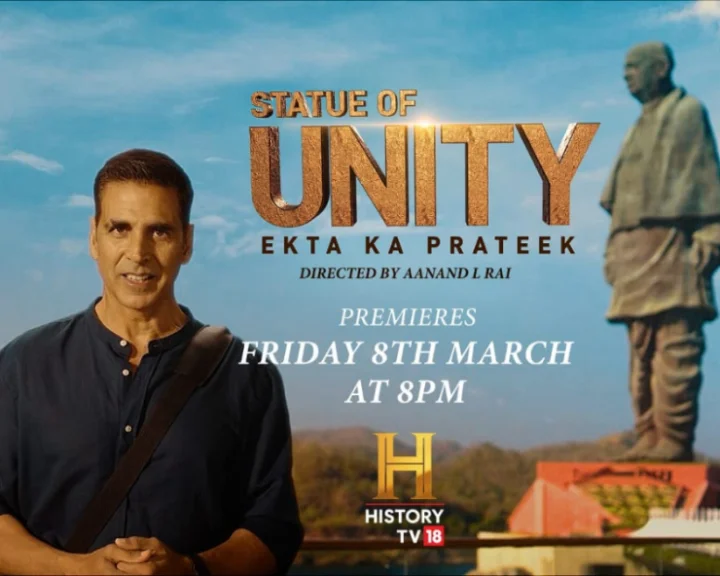 Akshay Kumar unveils the marvel of 'World's Tallest Statue' in History TV18's Spectacular Documentary!