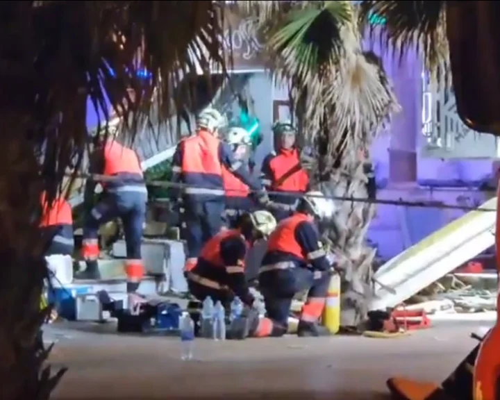 Spain: 4 dead, 21 injured as building collapses at popular tourist destination Mallorca's beach