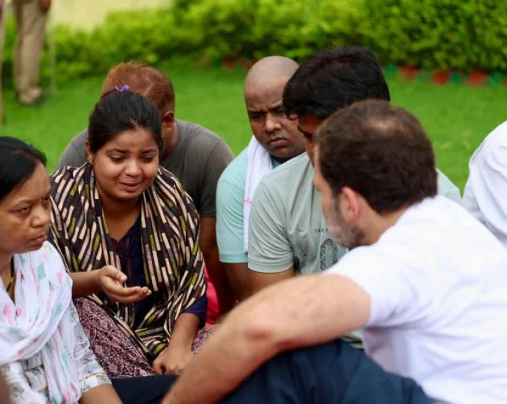 Don’t want to politicise the mishap but lapses on part of administration, says Rahul Gandhi after meeting families of Hathras stampede victims