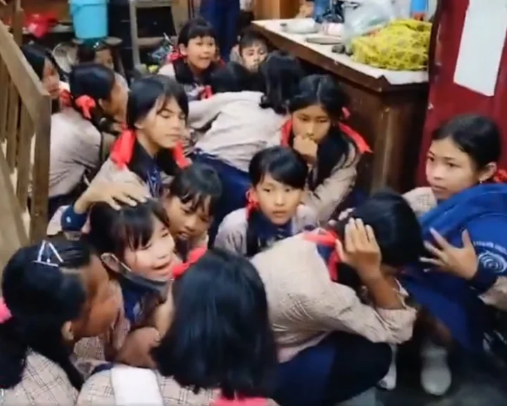 Manipur: Journalists, protesters beaten up by police during rally, tear gas fired, primary students fainted hearing gunshots (VIDEO)