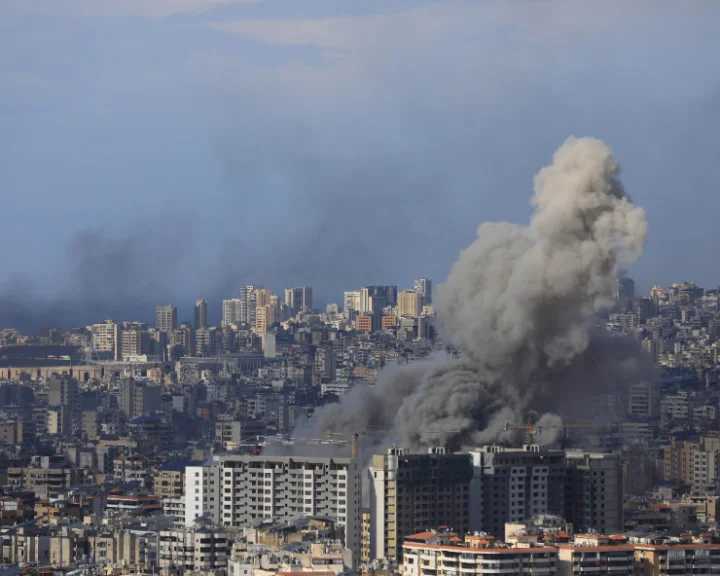 Israeli airstrike targeting Hezbollah commander kills 11 in central Beirut