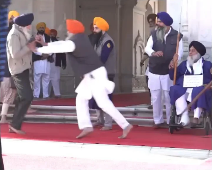 Man opens fire at Sukhbir Singh Badal during his penance at Golden Temple, shooter arrested