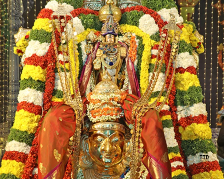 Tirupati: Kalyana Venkateswara Swamy Garuda Seva on February 22