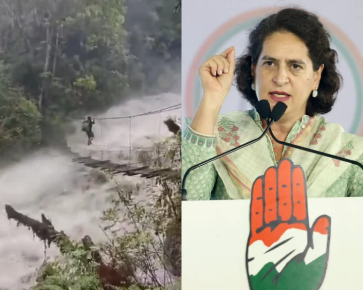 Priyanka Gandhi expresses concern over flood situation in North-East, urges Congress leaders to help people