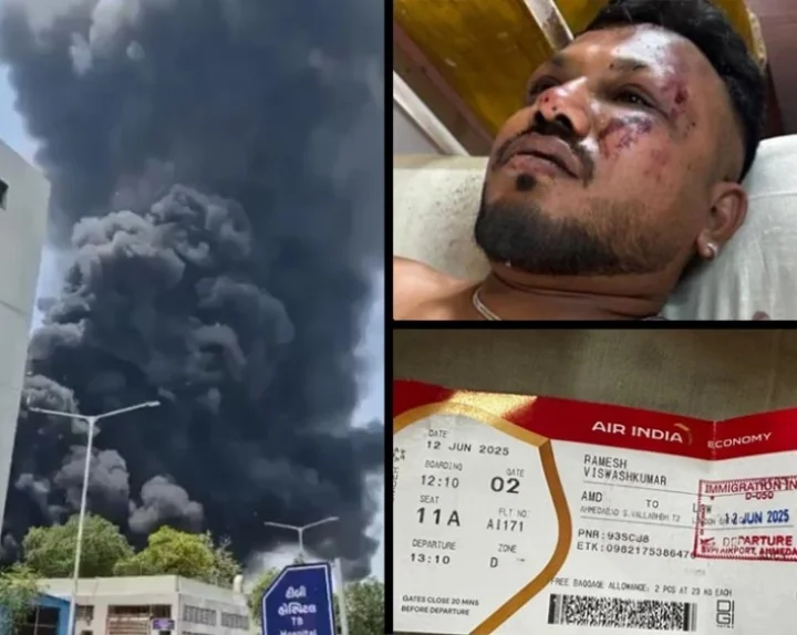 Passenger in seat 11A miraculously survives Ahmedabad plane crash