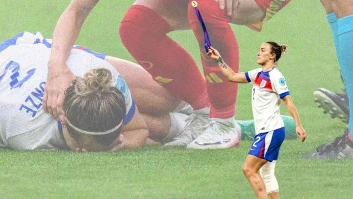 England defender Lucy Bronze hides her broken leg to help team win Euro 2025