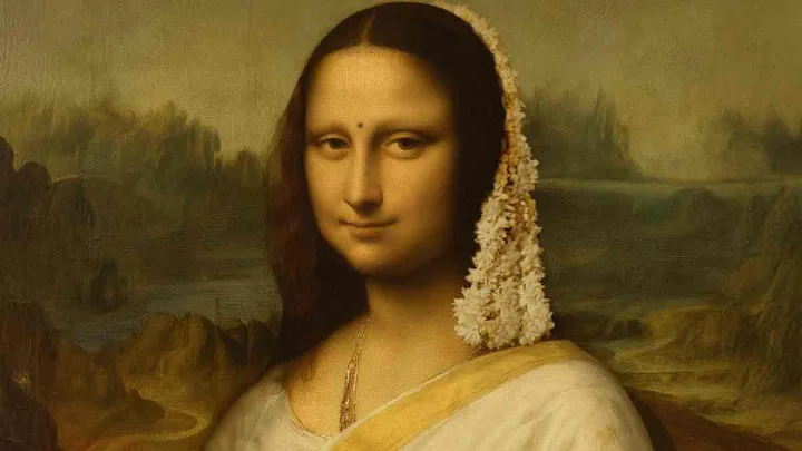 Mona Lisa gets a Malayali make-over on Kerala Tourism’s handles