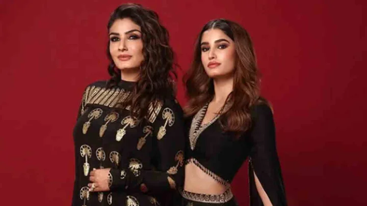 Raveena Tandon and daughter Rasha Thadani gift mechanical elephant to Thousand Pillars Jain Temple