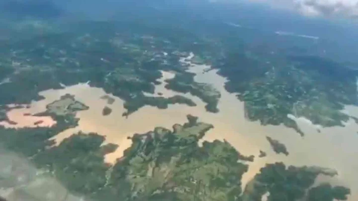 Himachal Pradesh: Noor Mohammad, Sanjeev Ali step out to feed stranded cattle at flood-formed island in Kangra district
