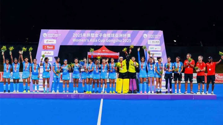 Indian Women’s Hockey team claim silver medal at women’s Asia Cup after 1-4 loss to China in final