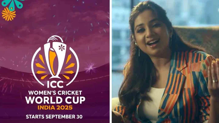 Official song ‘Bring it Home’ for ICC Women’s Cricket World Cup 2025 unveiled - WATCH