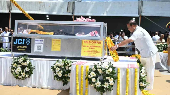 Assam bids a tearful farewell to its favourite icon Zubeen Garg
