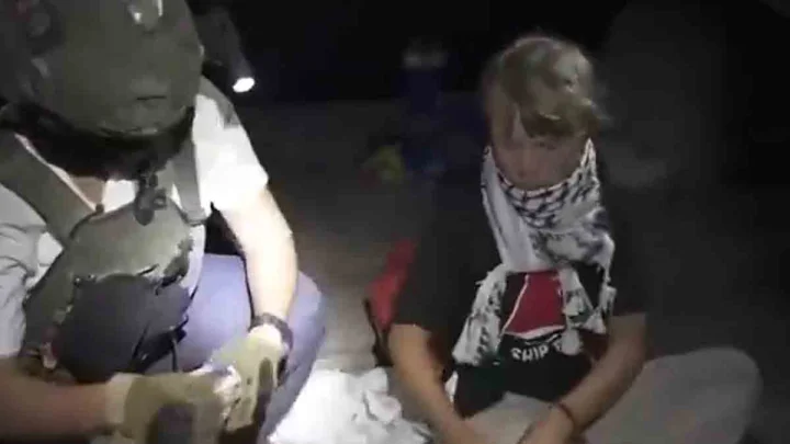Israel intercepts Gaza aid flotilla, releases video of Greta Thunberg in custody