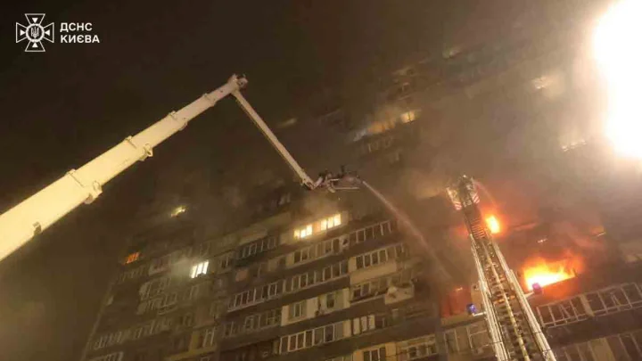 Russia launches 'massive attack' on Ukraine; strikes Kyiv apartments, energy sites (PICS)
