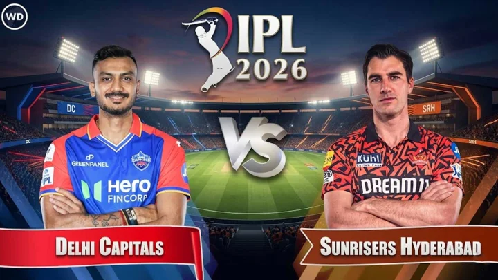 SRH vs DC IPL 2026: Power-Hitting Hyderabad Face Delhi’s Chase Strength