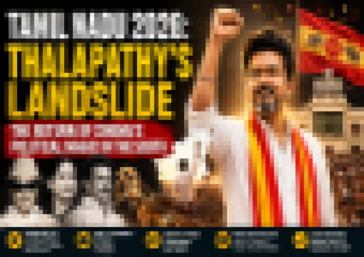 Tamil Nadu 2026: Thalapathy’s Landslide — The Return of Cinema’s Political Magic in the South