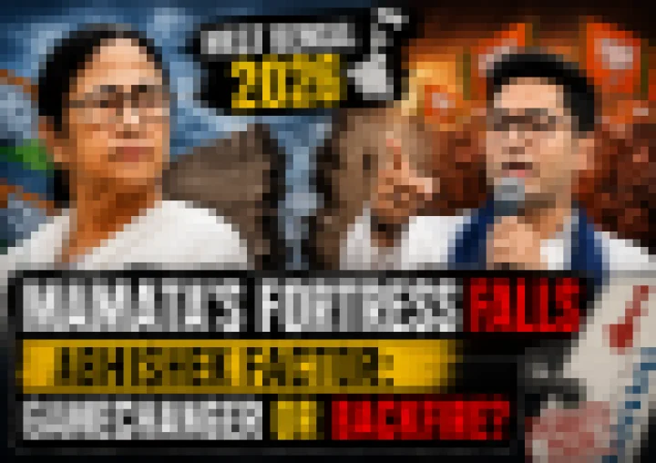 West Bengal 2026: The Fall of an ‘Invincible’ Mamata — Did Abhishek Banerjee Rewrite the Game or Misread It?”
