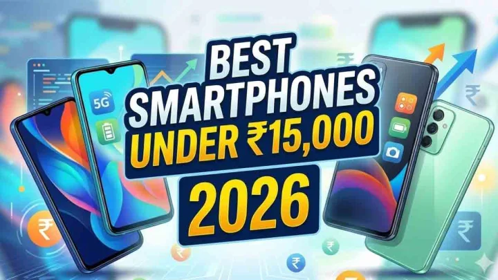 Best Smartphones Under Rs. 15,000 in 2026: Top 5 Picks
