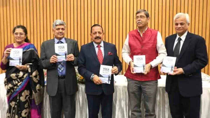 Yoga Can Cut Type 2 Diabetes Risk by Nearly 40%, Says Jitendra Singh at Book Launch