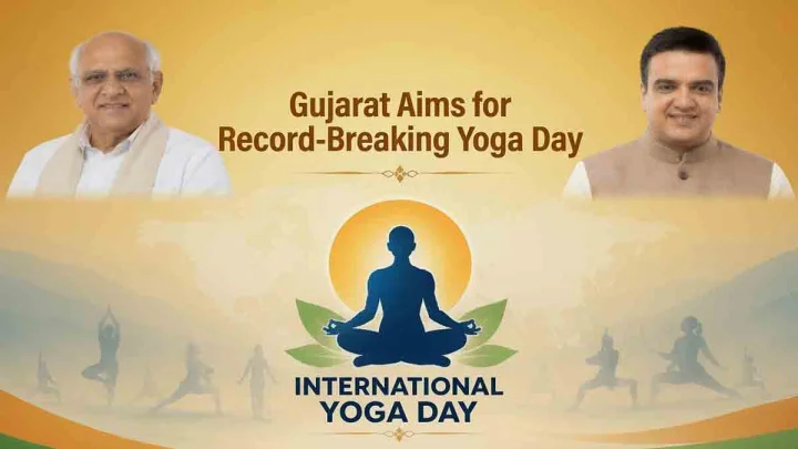International Yoga Day 2026: Gujarat Targets Record Participation of 12.5 Million Citizens