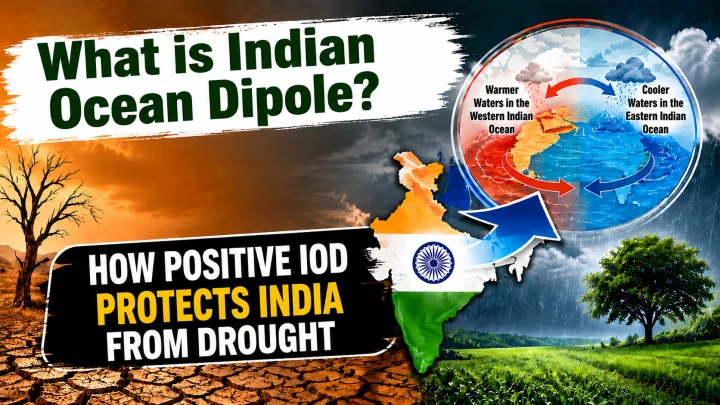 What Is Indian Ocean Dipole? How Positive IOD Acts as a Shield for India’s Monsoon Against El Niño