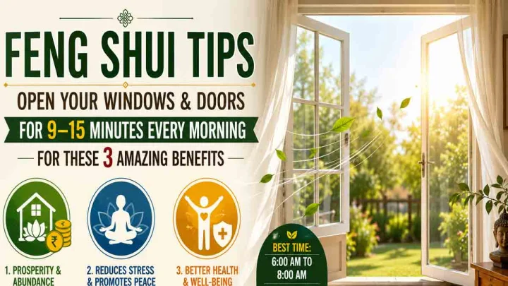 Feng Shui Tips: Open Windows for 9–15 Minutes Every Morning for THESE 3 Amazing Benefits