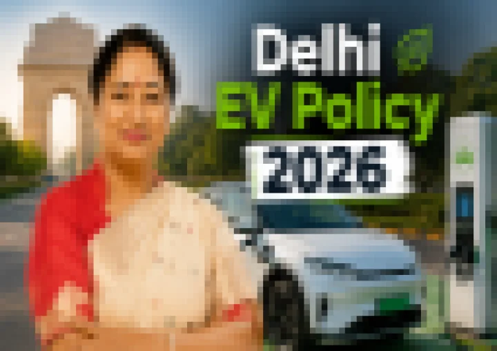 Delhi Approves New EV Policy: Electric Cars Under Rs.30 Lakh to Get Full Road Tax, Registration Fee Exemption