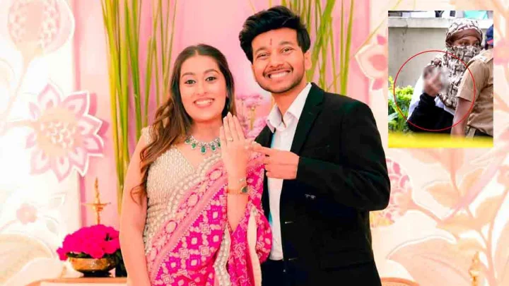 Ketan Agarwal Murder Case: Accused Siya Goyal Shows Middle Finger at Media (VIDEO)
