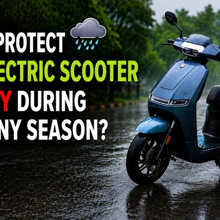 Electric Scooter Battery Monsoon Care