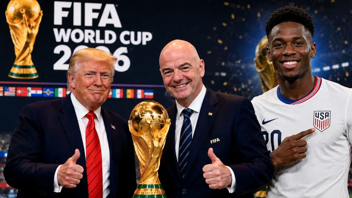 World Cup: Trump thanks FIFA for suspending Balogun's ban