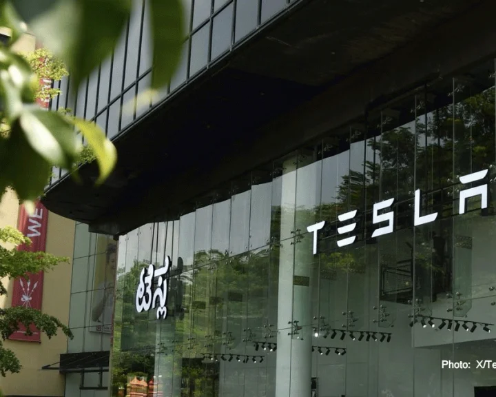 Tesla Launches North India’s First In-Mall Charging Station at Delhi. Deets Inside
