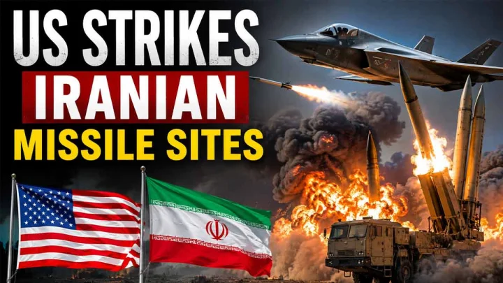 US strikes Iranian missile sites as tensions escalate