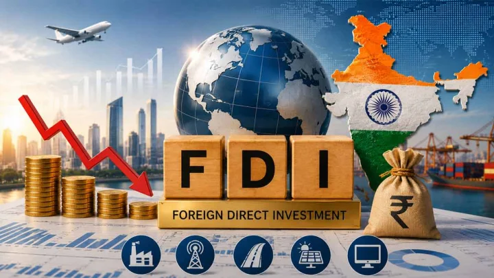 Net FDI declines to $6.95 billion in FY26 due to higher foreign investor repatriation, govt tells Parliament