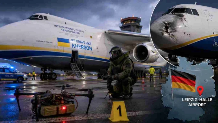 Germany: Drone carrying explosives found near Ukrainian plane at Leipzig airport, Interior Minister calls it 'new level of danger'