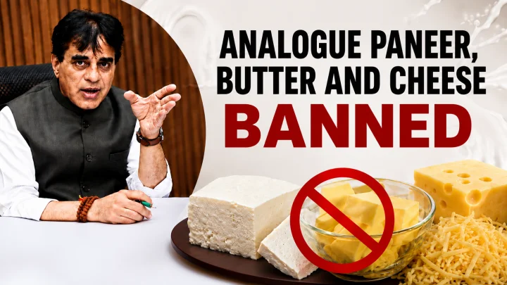 After Chhattisgarh & Maharashtra, Gujarat Bans Analogue Paneer, Butter and Cheese