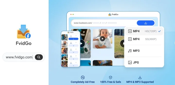 FvidGo app to download facebook videos