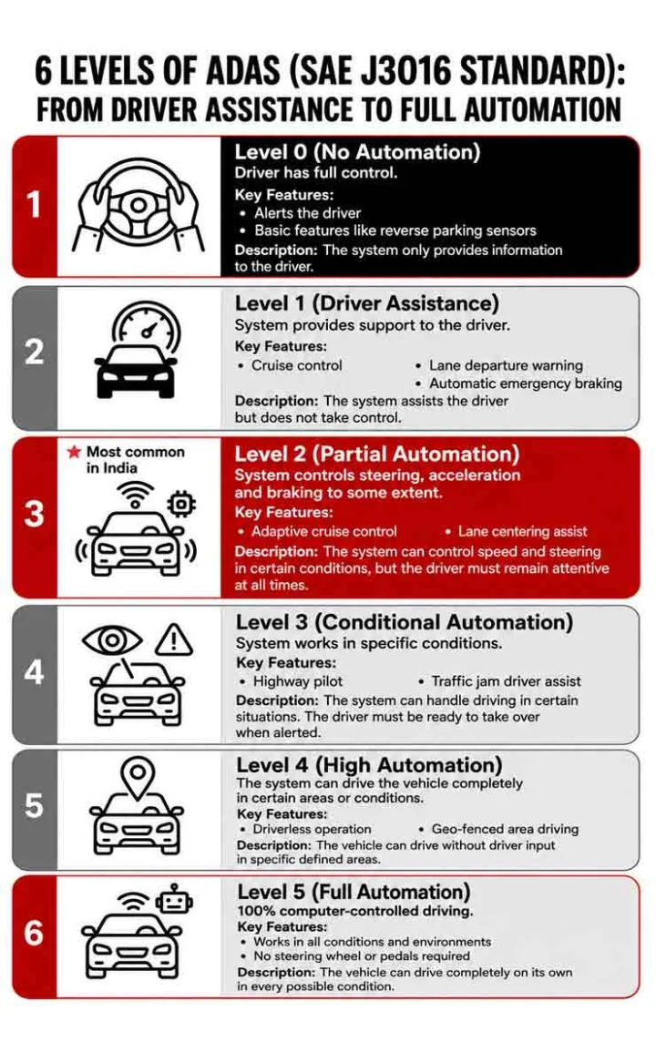 ADAS 6 levels