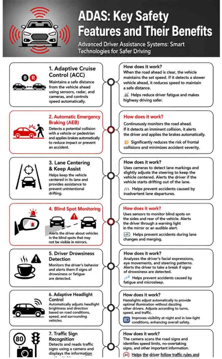 ADAS features