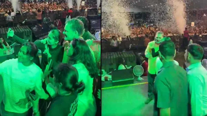 VIDEO: Rahul Gandhi Gets Surprise Kiss From Female Student During Pune Event