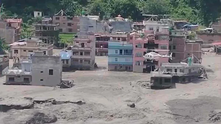 Nepal flood rescue operation