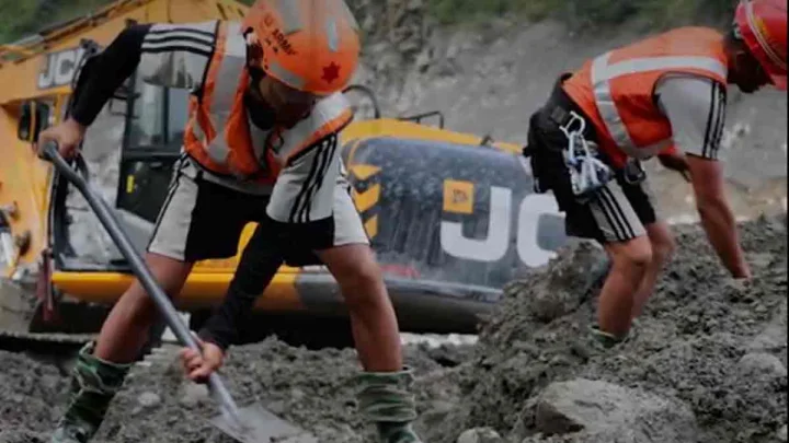 Nepal flood rescue operation