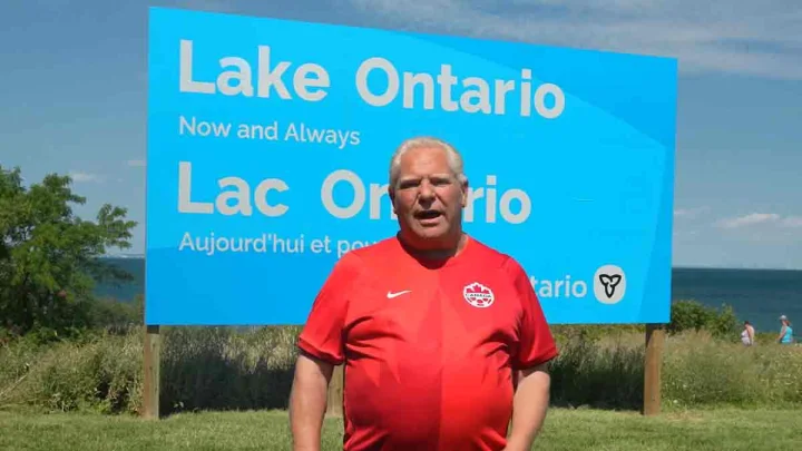 Google Maps changes Lake Ontario to 'Lake America' in US, Ontario Premier Erects Billboard 'Lake Ontario: Now and Always'