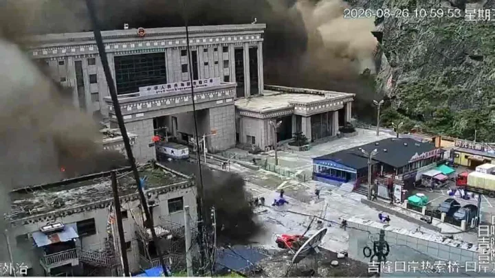 Tibet flash flood